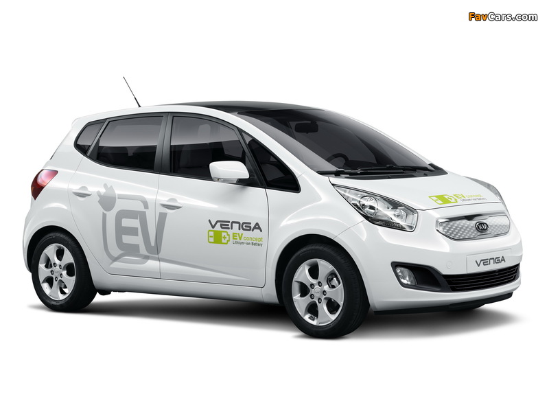 Kia Venga Plug-In Electric Concept 2010 wallpapers (800 x 600)