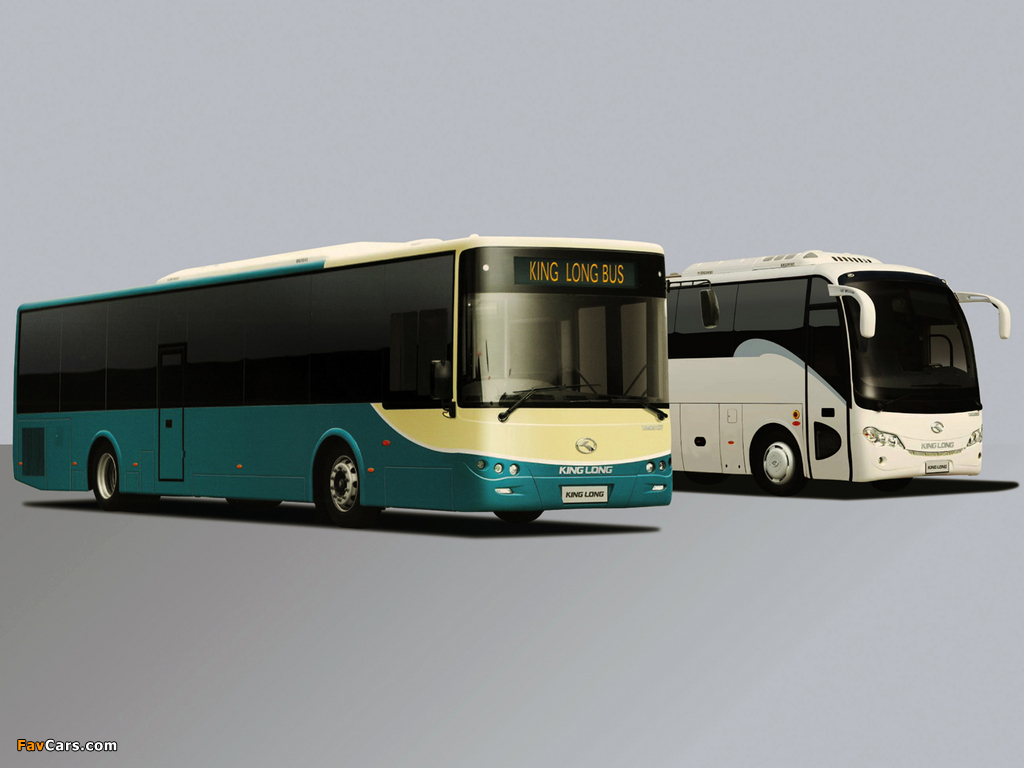 Photos of King Long XMQ6800 Coach & XMQ6127 City Bus (1024 x 768)