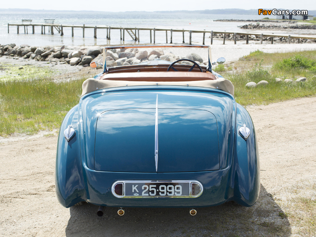 Lagonda LG6 Rapide Drophead Coupe 1938 wallpapers (640 x 480)