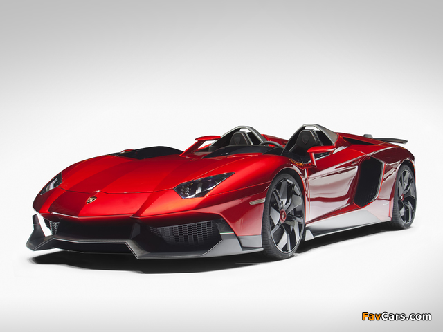 Lamborghini Aventador J 2012 photos (640 x 480)