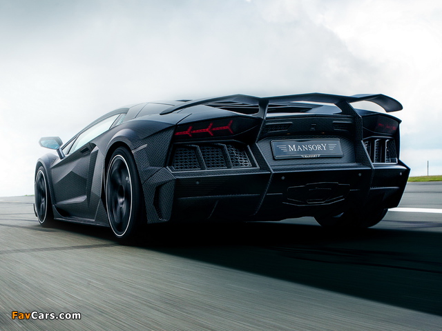 Mansory Lamborghini Aventador LP700-4 Carbonado (LB834) 2012 wallpapers (640 x 480)