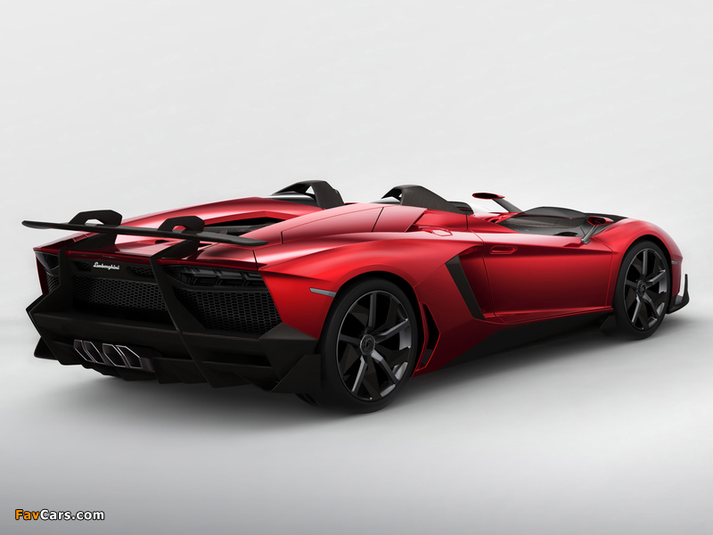 Lamborghini Aventador J 2012 wallpapers (800 x 600)