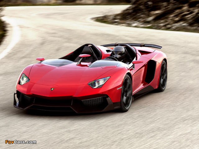 Lamborghini Aventador J 2012 wallpapers (640 x 480)