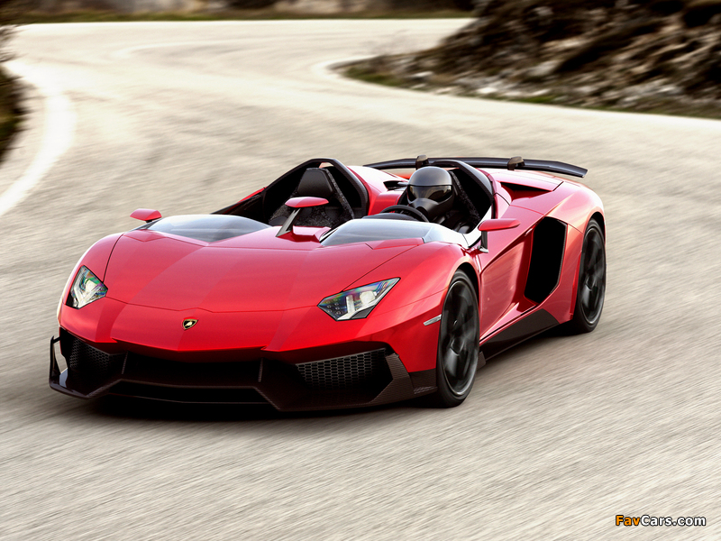 Lamborghini Aventador J 2012 wallpapers (800 x 600)