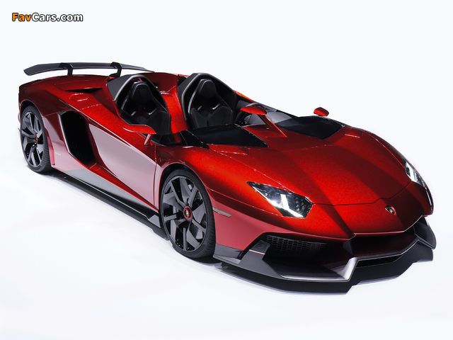 Lamborghini Aventador J 2012 wallpapers (640 x 480)