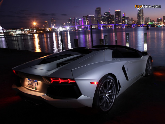 Lamborghini Aventador LP 700-4 Roadster US-spec (LB834) 2013 images (640 x 480)