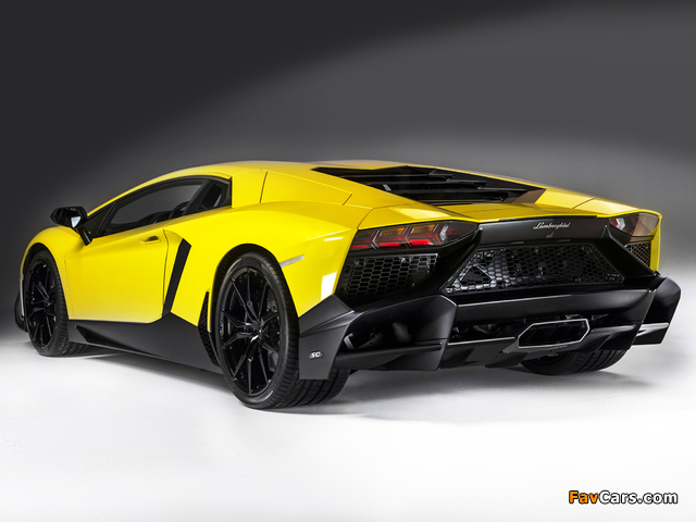 Lamborghini Aventador LP 720-4 50° Anniversario (LB834) 2013 images (640 x 480)