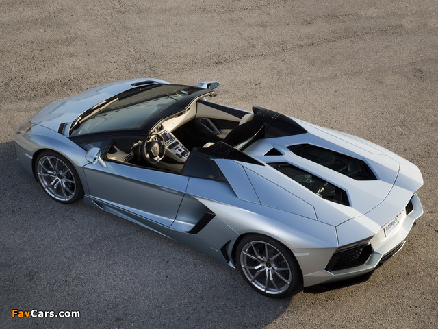 Lamborghini Aventador LP 700-4 Roadster (LB834) 2013 images (640 x 480)