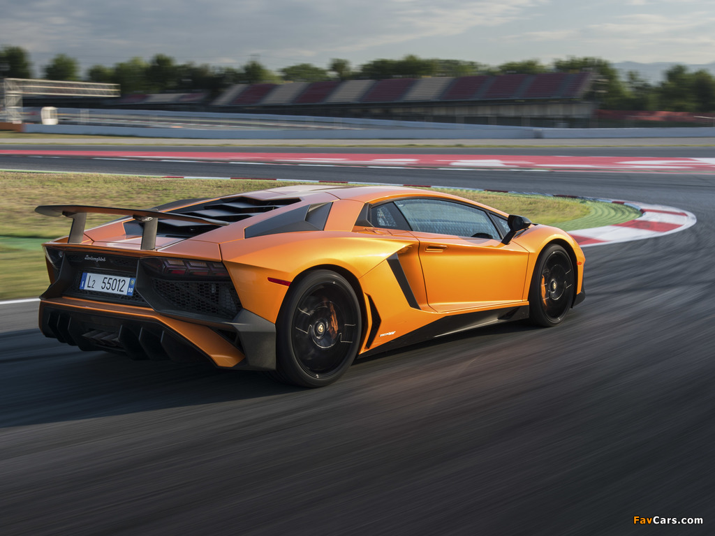 Lamborghini Aventador LP 750-4 Superveloce US-spec (LB834) 2015 wallpapers (1024 x 768)