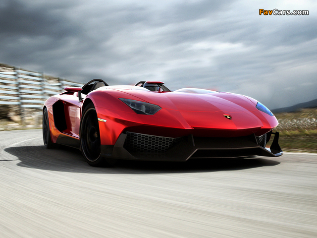 Photos of Lamborghini Aventador J 2012 (640 x 480)