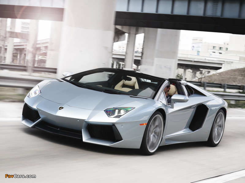 Pictures of Lamborghini Aventador LP 700-4 Roadster US-spec (LB834) 2013 (800 x 600)