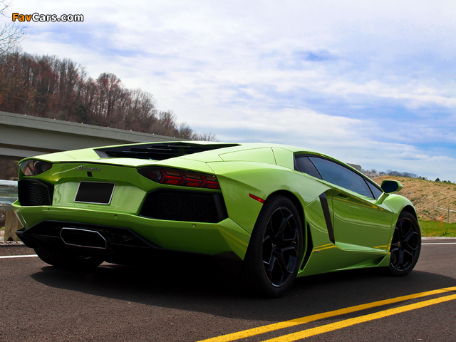 Lamborghini Aventador LP 700-4 US-spec (LB834) 2011 wallpapers (640 x 480)