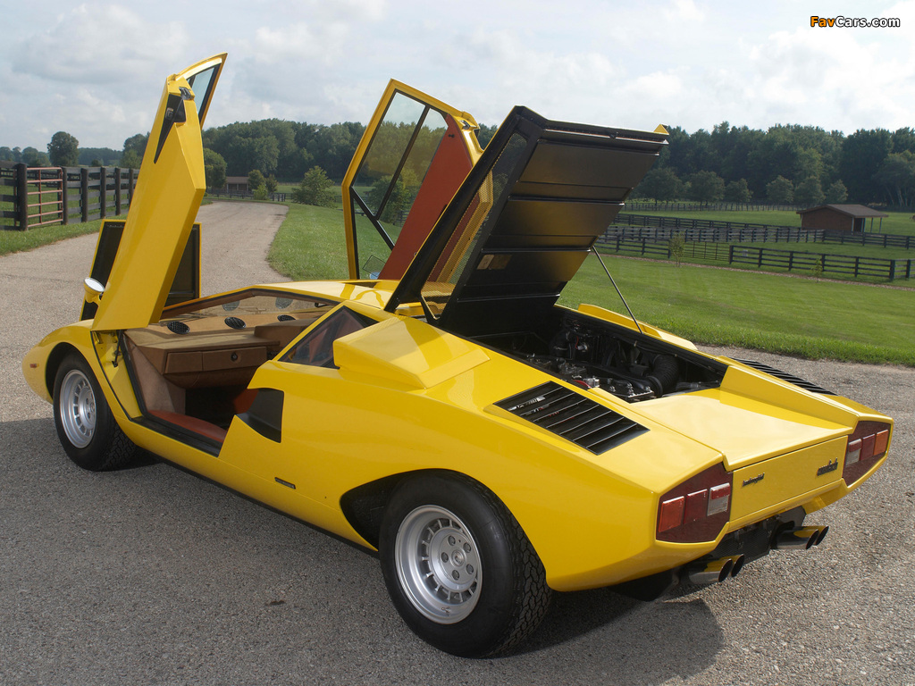 Images of Lamborghini Countach LP400 UK-spec 1974–78 (1024 x 768)