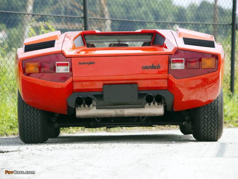 Images of Lamborghini Countach LP400 1974–78 (800 x 600)