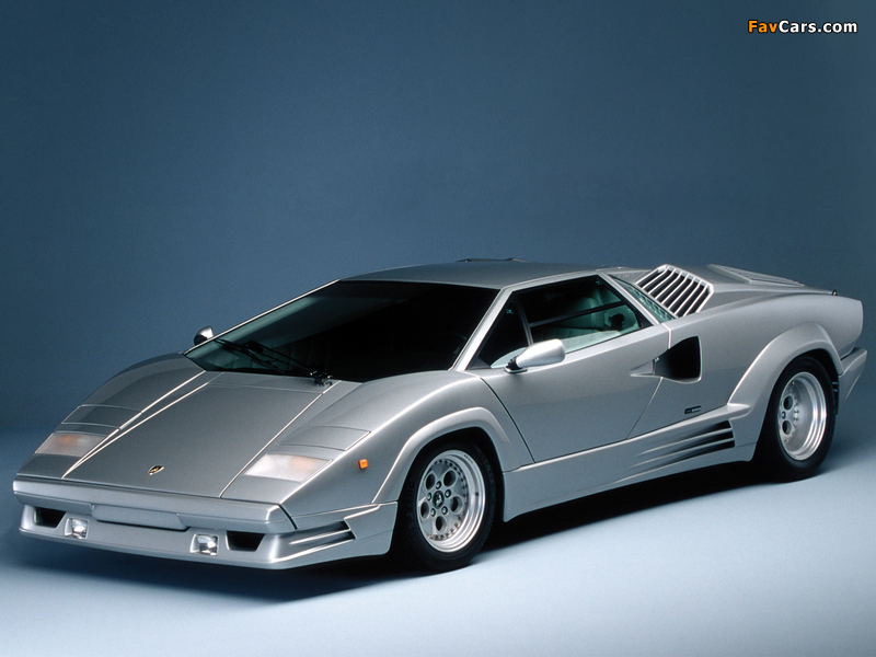 Images of Lamborghini Countach 25th Anniversary 1988–90 (800 x 600)