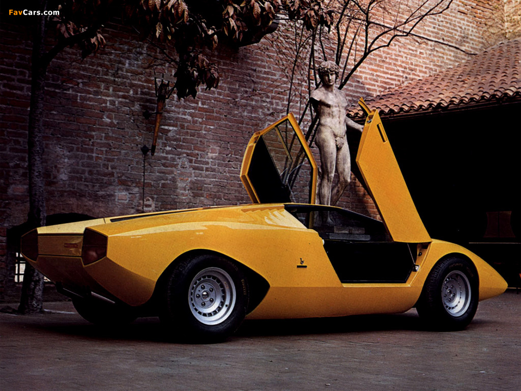 Lamborghini Countach LP500 Concept 1971 photos (1024 x 768)
