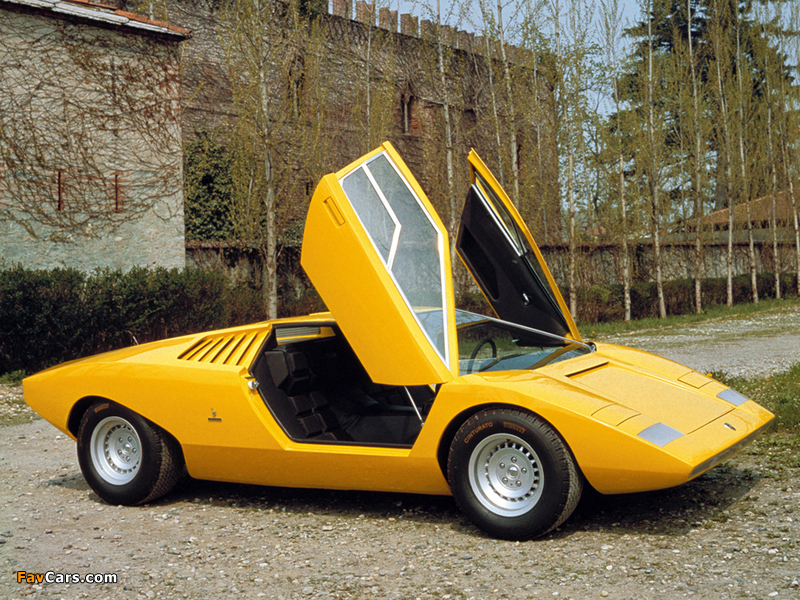 Lamborghini Countach LP500 Concept 1971 wallpapers (800 x 600)