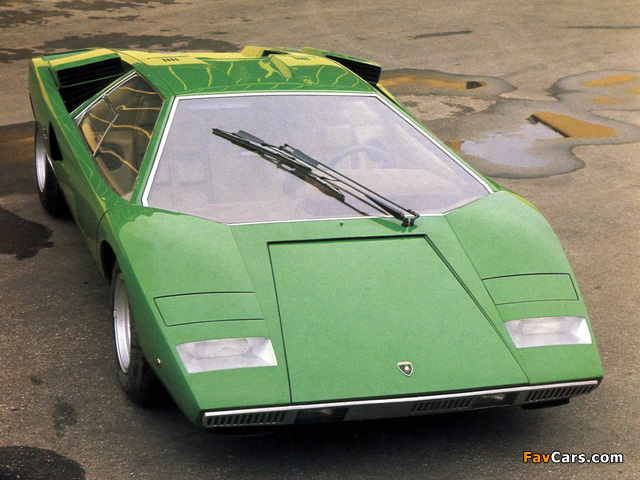 Lamborghini Countach LP500 Prototype 1972 photos (640 x 480)