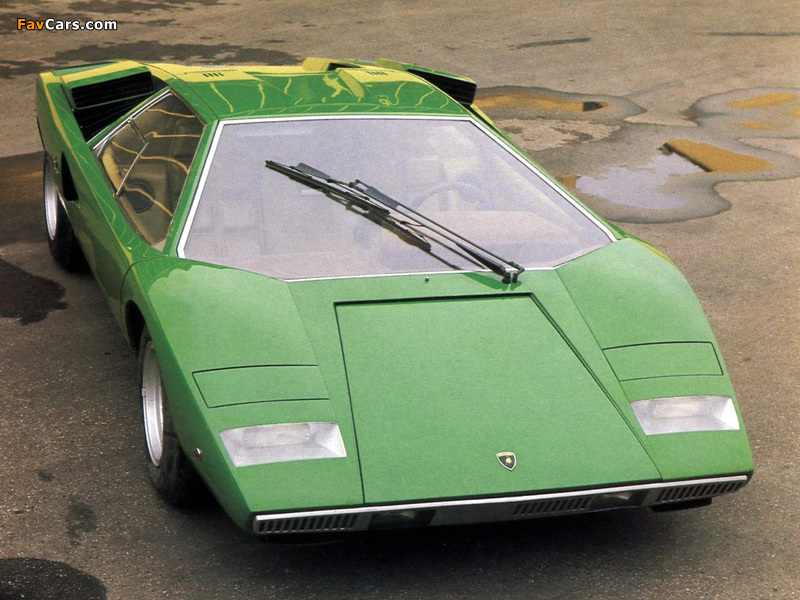 Lamborghini Countach LP500 Prototype 1972 photos (800 x 600)