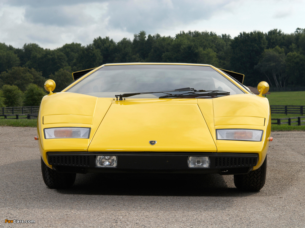 Lamborghini Countach LP400 UK-spec 1974–78 images (1024 x 768)