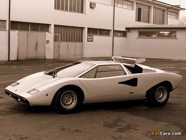 Lamborghini Countach LP400 1974–78 photos (640 x 480)