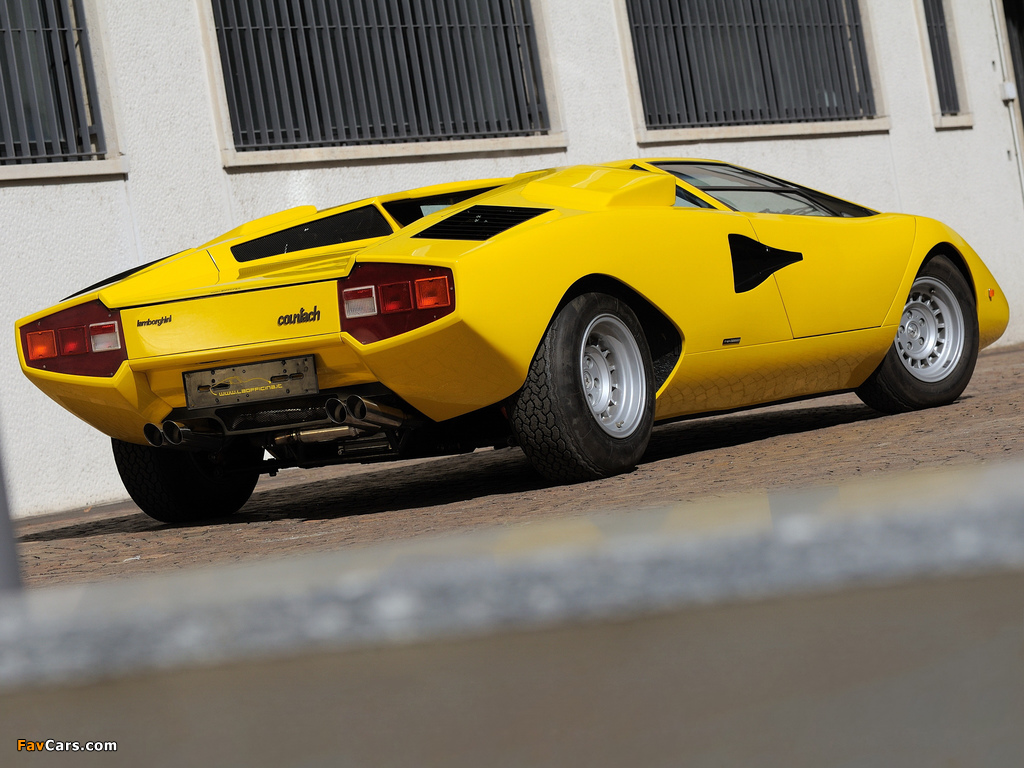Lamborghini Countach LP400 1974–78 photos (1024 x 768)