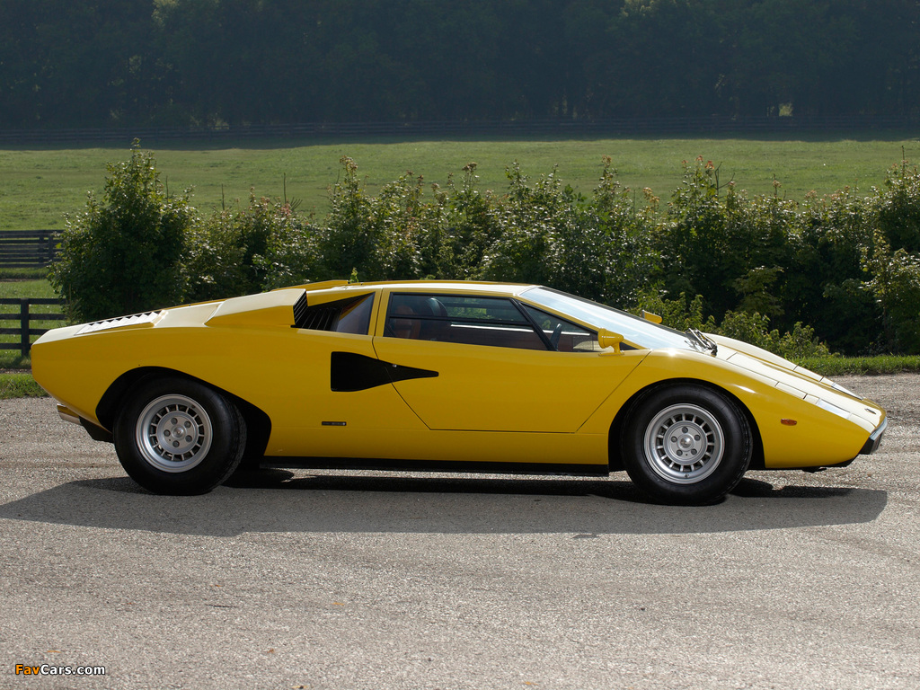 Lamborghini Countach LP400 UK-spec 1974–78 pictures (1024 x 768)