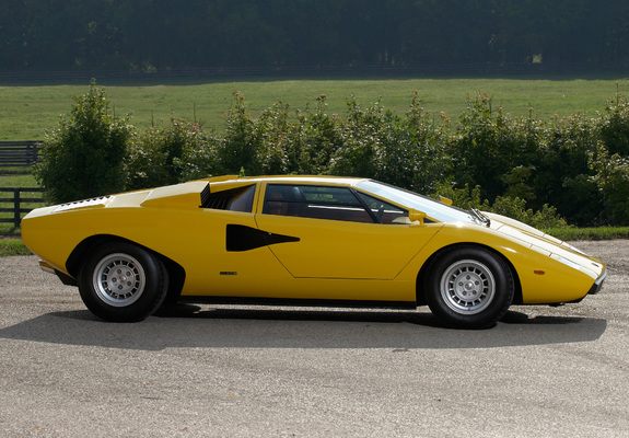 Early Countach Lamborghini Countach LP400 UK-spec 1974–78 pictures