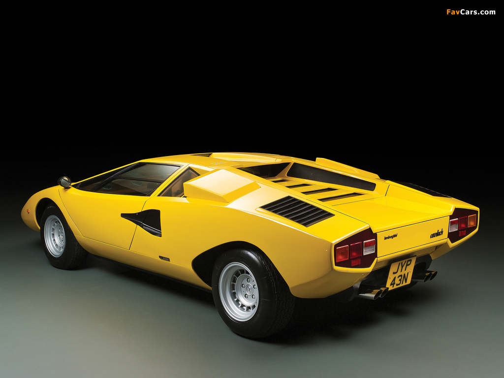 Lamborghini Countach LP400 UK-spec 1974–78 pictures (1024 x 768)