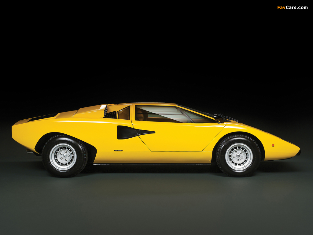 Lamborghini Countach LP400 UK-spec 1974–78 pictures (1024 x 768)