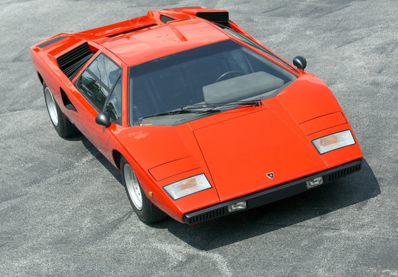 Early Countach Lamborghini Countach LP400 1974–78 pictures