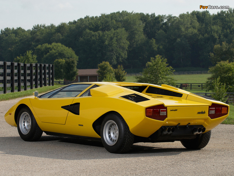 Lamborghini Countach LP400 UK-spec 1974–78 wallpapers (800 x 600)