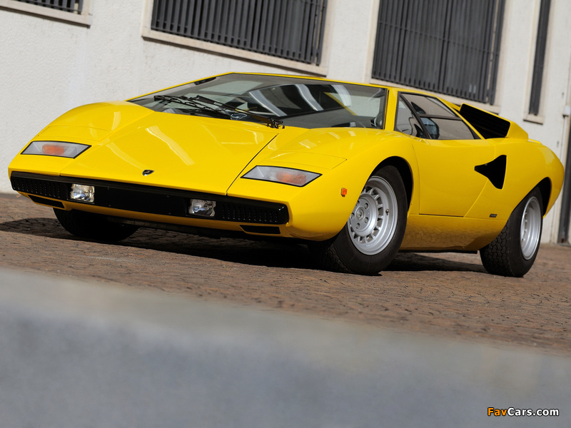 Lamborghini Countach LP400 1974–78 wallpapers (800 x 600)