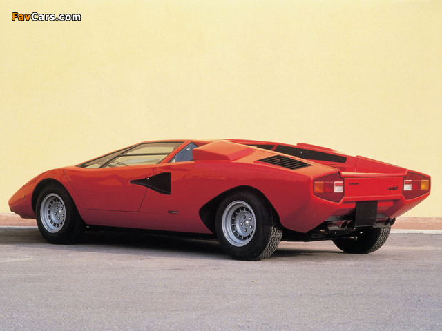 Lamborghini Countach LP400 1974–78 wallpapers (640 x 480)