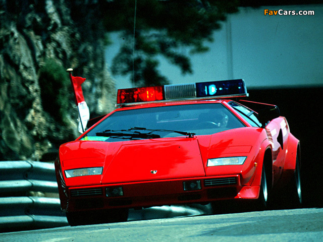 Lamborghini Countach LP400 S Monte Carlo GP Pace Car 1980 wallpapers (640 x 480)