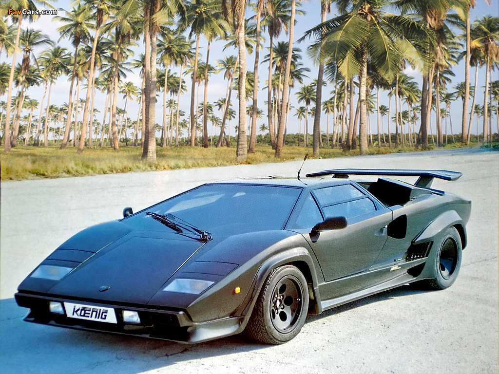 Koenig Lamborghini Countach Turbo 1986 images (1024 x 768)