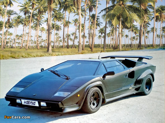 Koenig Lamborghini Countach Turbo 1986 images (640 x 480)