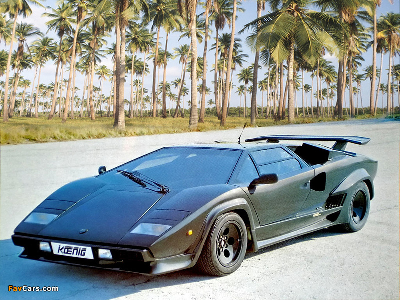 Koenig Lamborghini Countach Turbo 1986 images (800 x 600)