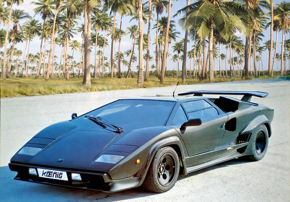 Koenig Lamborghini Countach Turbo 1986 images