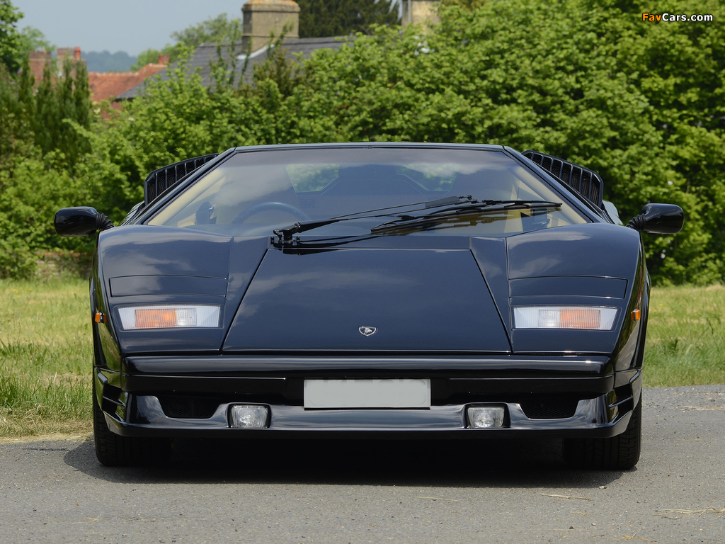 Lamborghini Countach 25th Anniversary UK-spec 1988–90 images (1024 x 768)