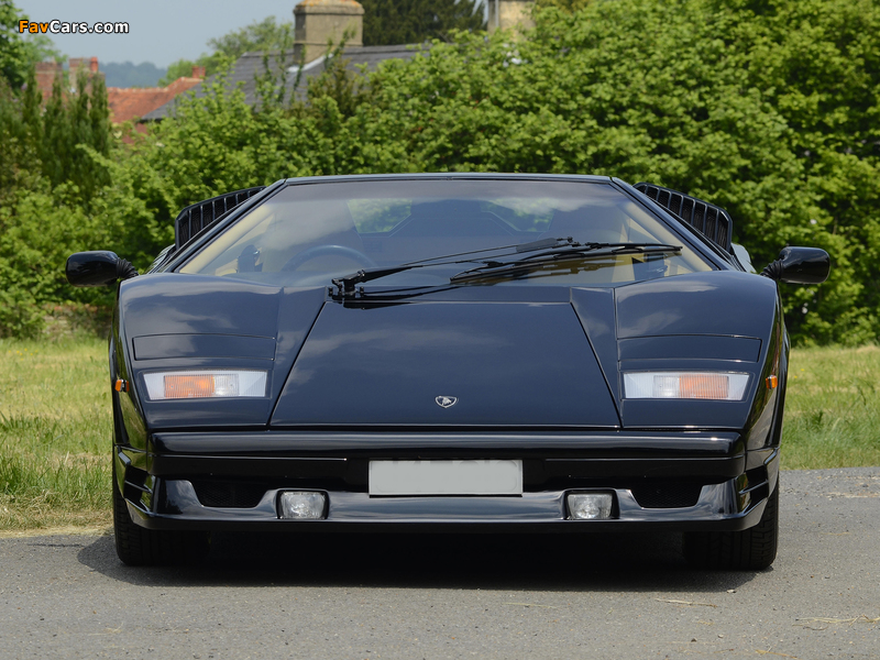 Lamborghini Countach 25th Anniversary UK-spec 1988–90 images (800 x 600)