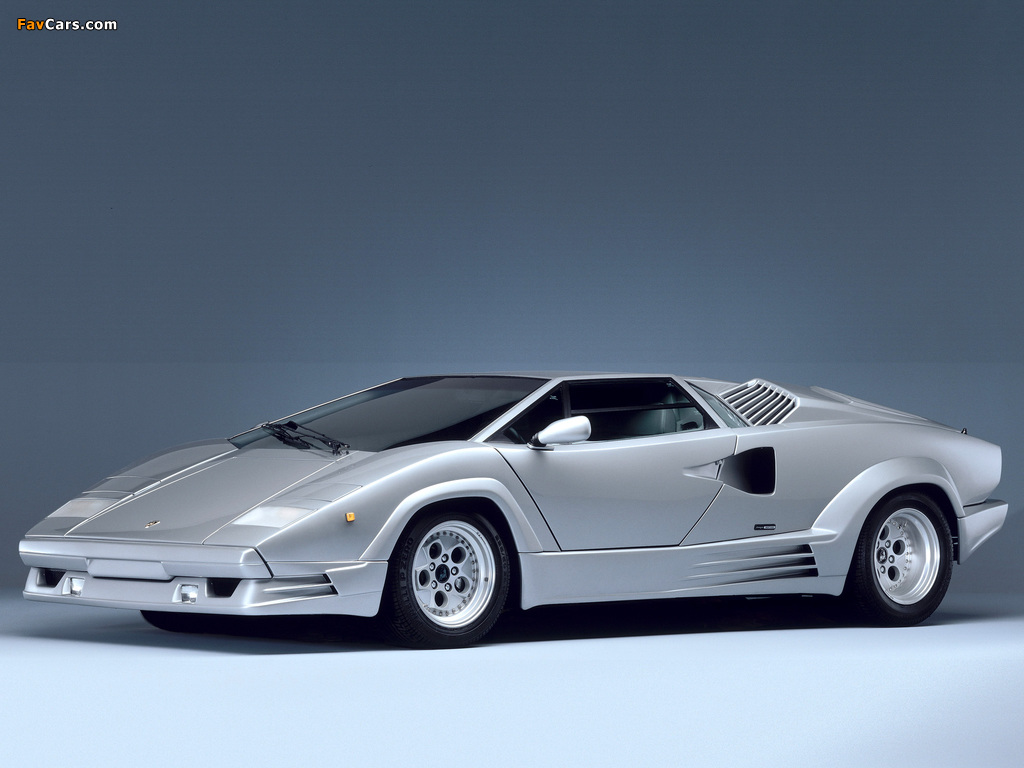 Lamborghini Countach 25th Anniversary 1988–90 images (1024 x 768)