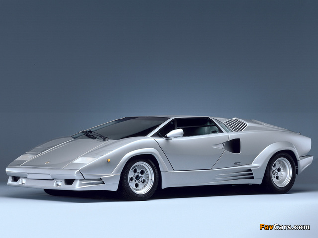 Lamborghini Countach 25th Anniversary 1988–90 images (640 x 480)