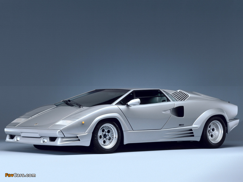 Lamborghini Countach 25th Anniversary 1988–90 images (800 x 600)