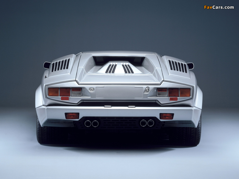 Lamborghini Countach 25th Anniversary 1988–90 photos (800 x 600)