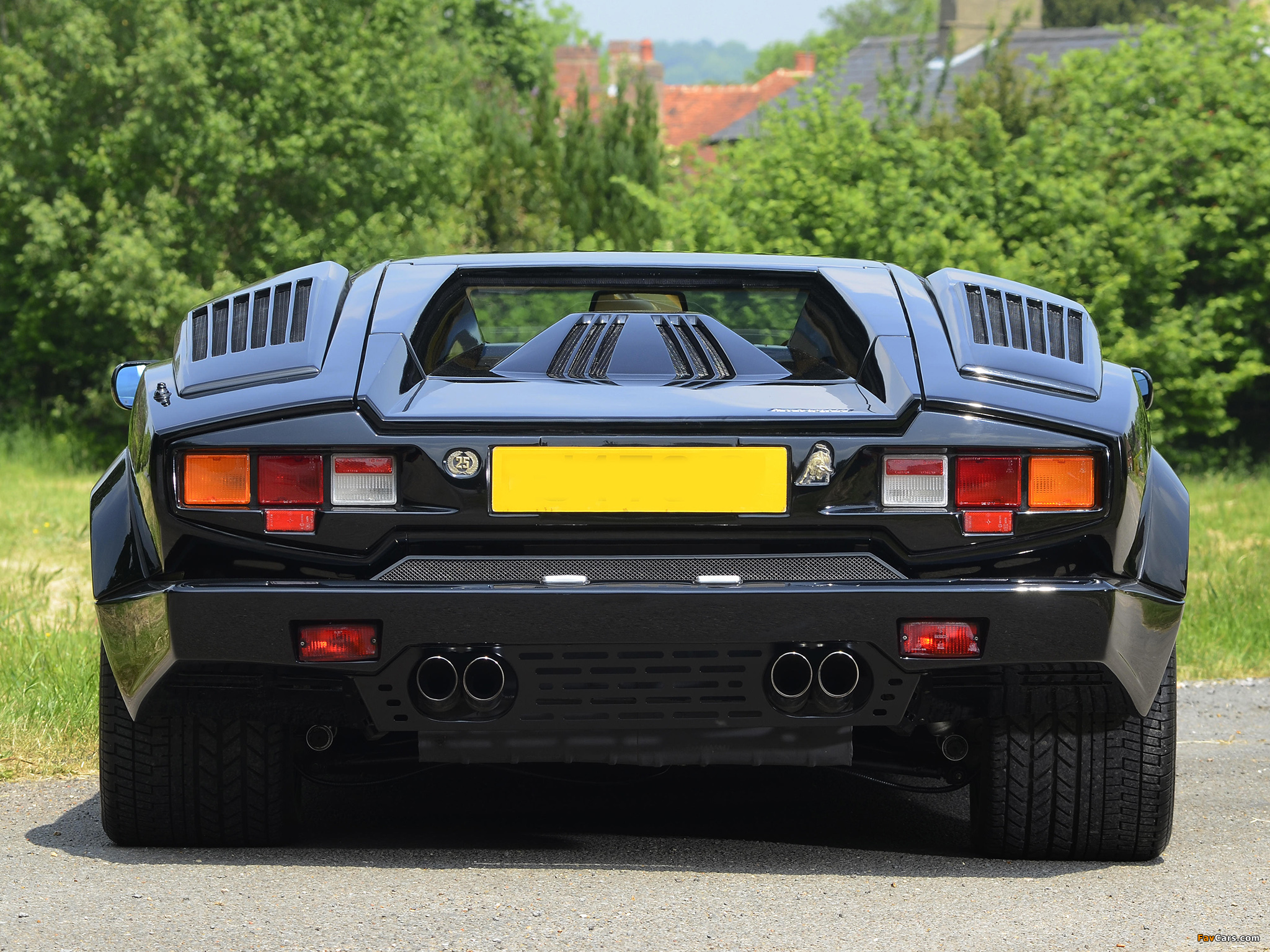 Lamborghini Countach 25th Anniversary UK-spec 1988–90 pictures (2048 x 1536)