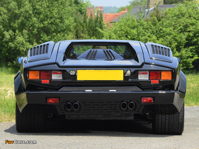 Lamborghini Countach 25th Anniversary UK-spec 1988–90 pictures (640 x 480)