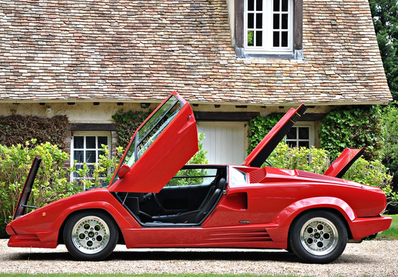 Lamborghini Countach 25th Anniversary 1988–90 wallpapers