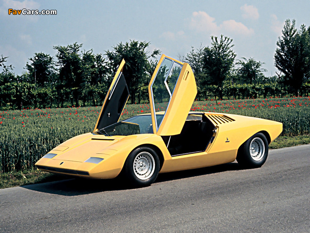 Photos of Lamborghini Countach LP500 Prototype 1971 (640 x 480)