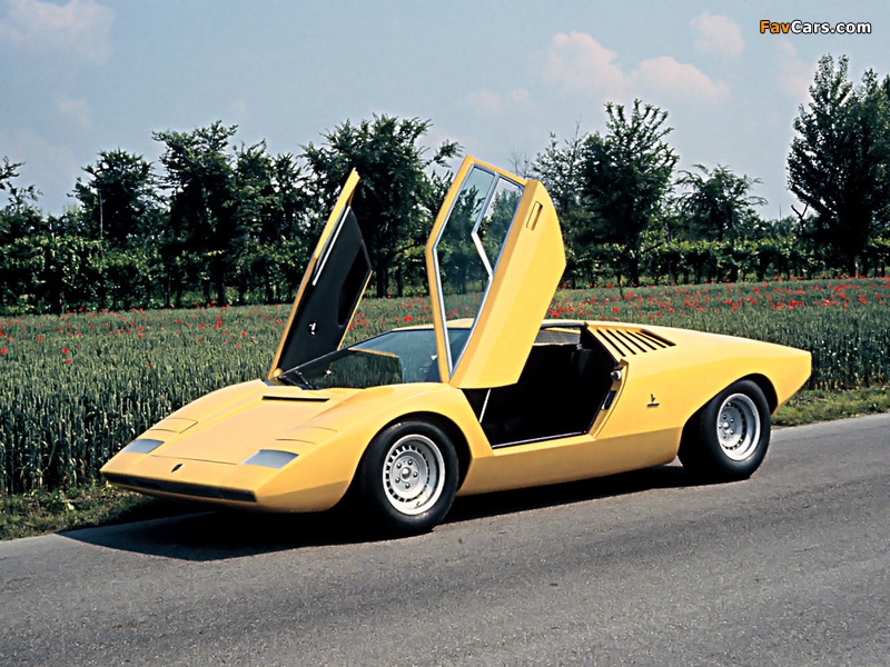 Photos of Lamborghini Countach LP500 Prototype 1971 (800 x 600)